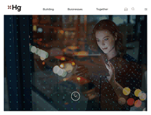 Tablet Screenshot of hgcapital.com